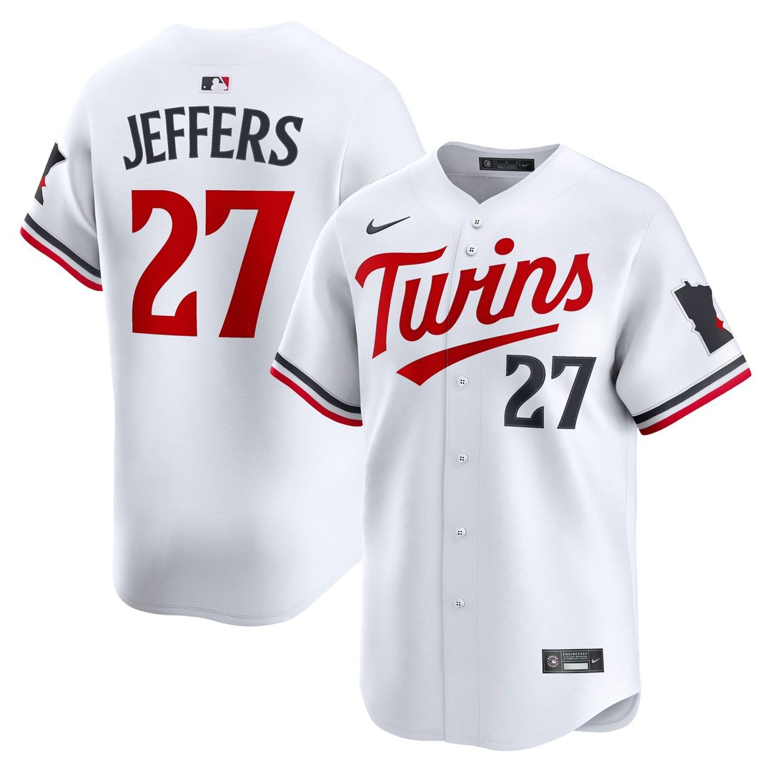 Ryan Jeffers Minnesota Twins Nike Home Limited Player Jersey - White | MLB Fan Gear