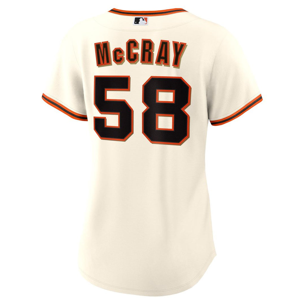 Grant McCray San Francisco Giants Nike Women's Home Replica Jersey - Cream | MLB Fan Gear
