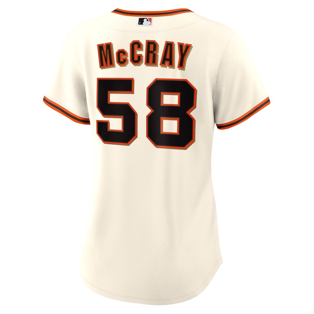 Grant McCray San Francisco Giants Nike Women's Home Replica Jersey - Cream | MLB Fan Gear