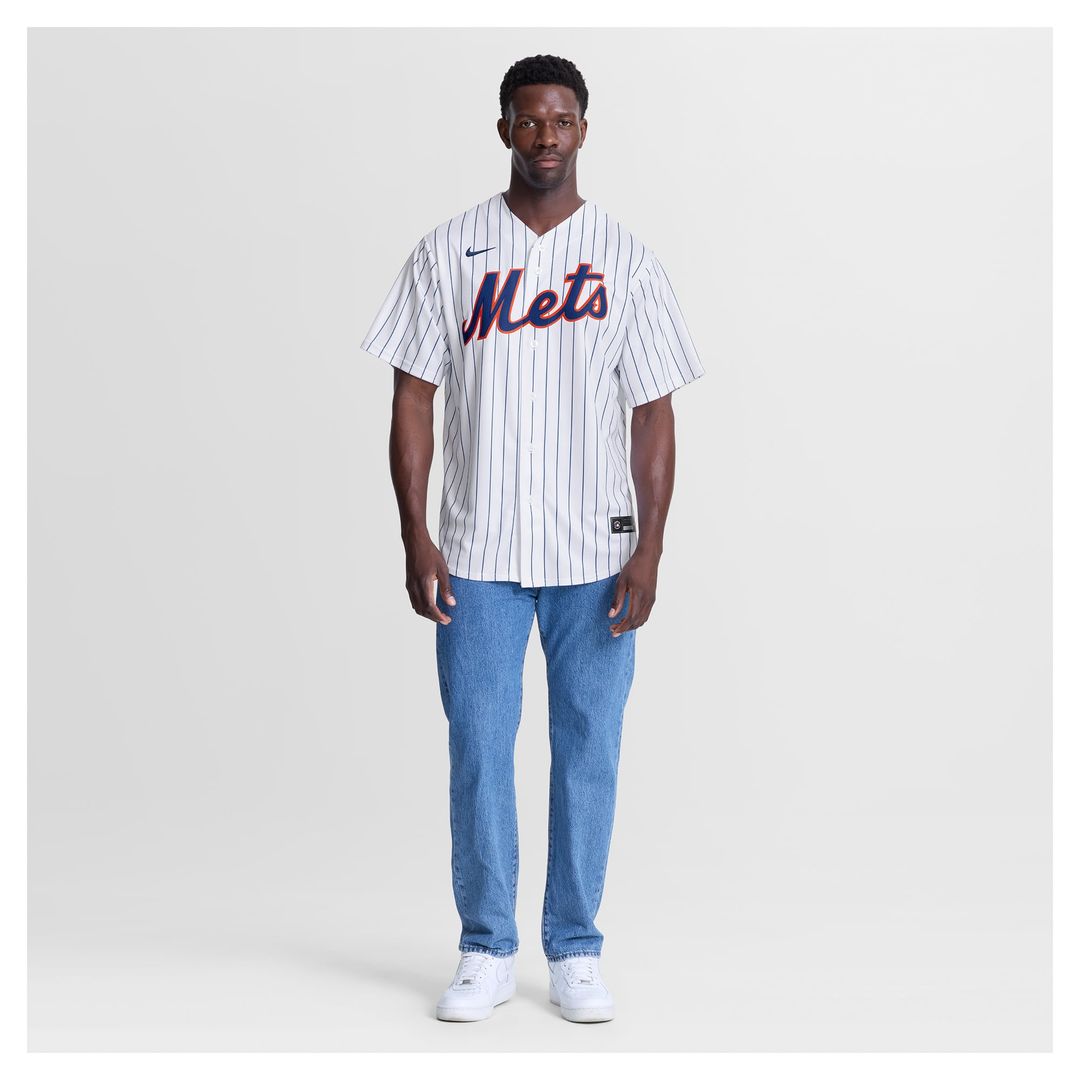 Nolan McLean New York Mets Nike Home Replica Jersey - White | MLB Fan Gear