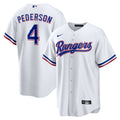 Joc Pederson Texas Rangers Nike Youth Home Replica Jersey - White | MLB Fan Gear