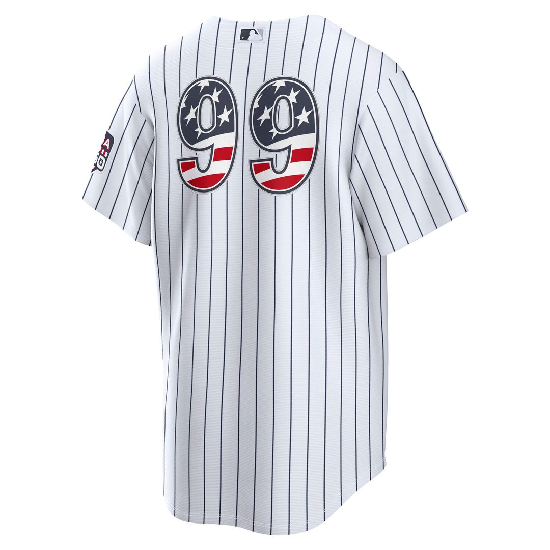 Aaron Judge New York Yankees Nike USA 250 Fourth of July Home Stadium Jersey - White | MLB Fan Gear