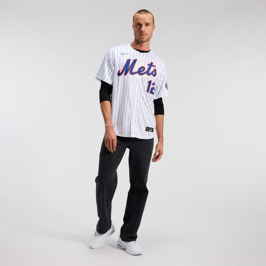 Francisco Lindor New York Mets Nike Home Limited Jersey - White | MLB Fan Gear