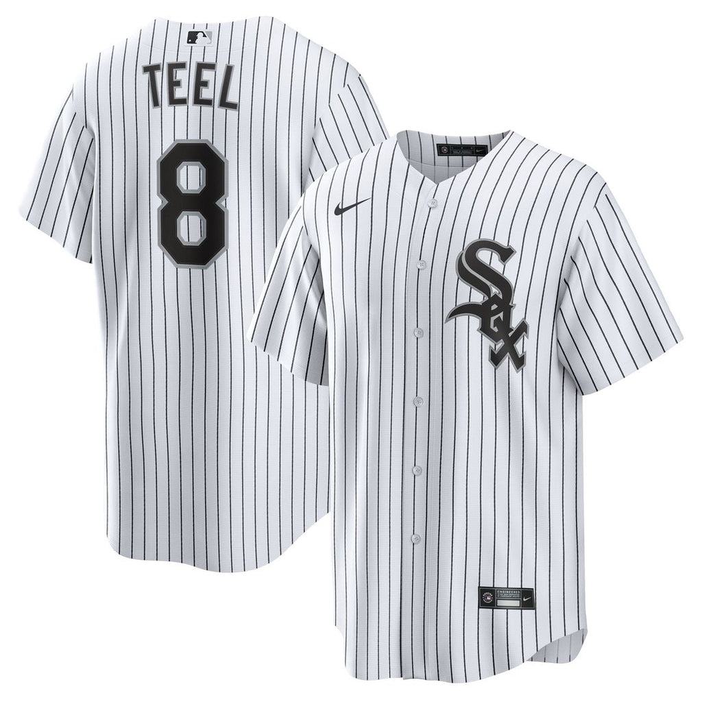 Kyle Teel Chicago White Sox Nike Home Replica Jersey - White | MLB Fan Gear