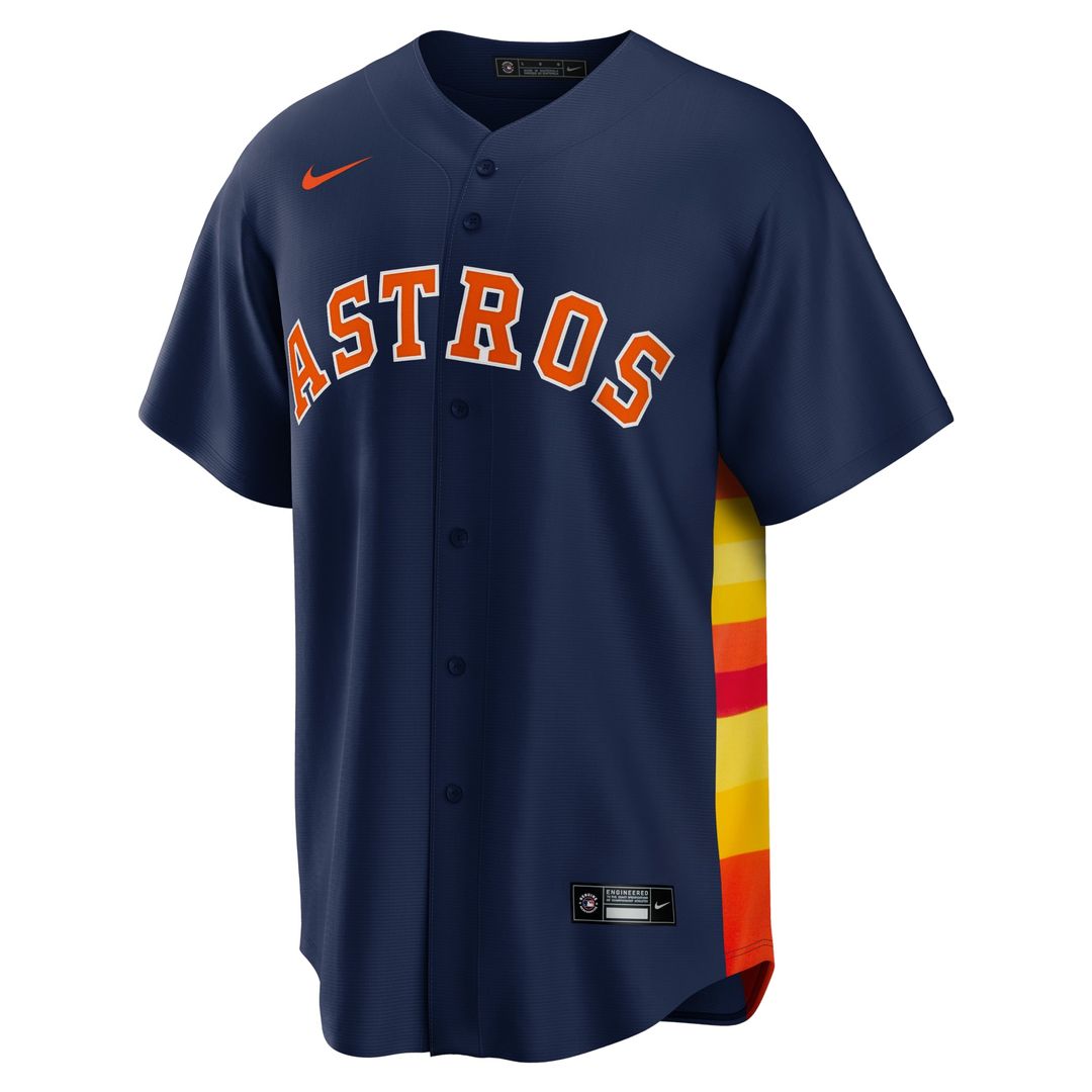 Jose Altuve Houston Astros Nike Alternate 2 Replica Jersey - Navy | MLB Fan Gear