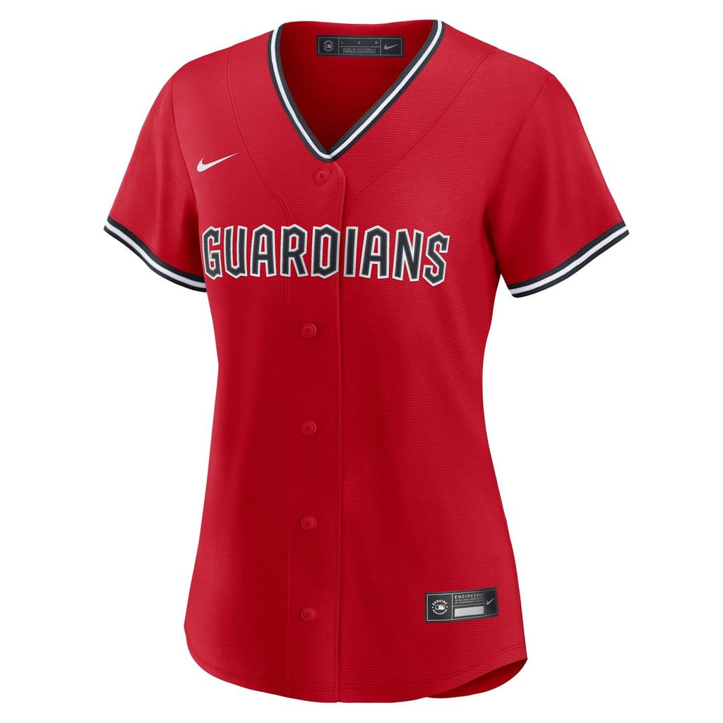 Cleveland Guardians Nike Women's Alternate Replica Jersey - Navy | MLB Fan Gear