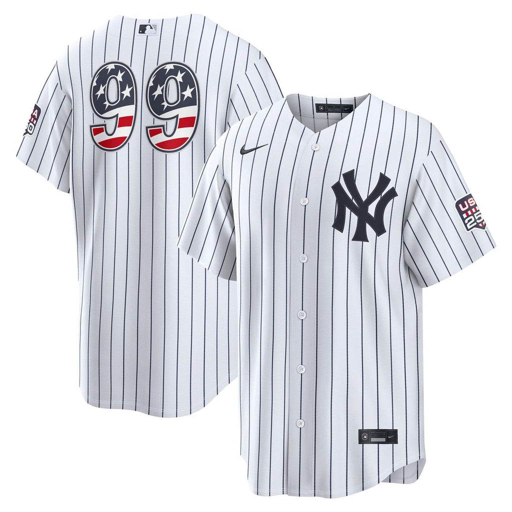 Aaron Judge New York Yankees Nike USA 250 Fourth of July Home Stadium Jersey - White | MLB Fan Gear