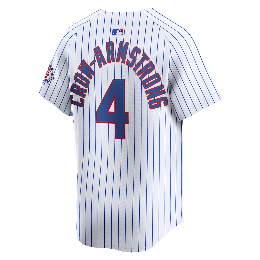 Pete Crow-Armstrong Chicago Cubs Nike 150th Anniversary Limited Jersey - White | MLB Fan Gear
