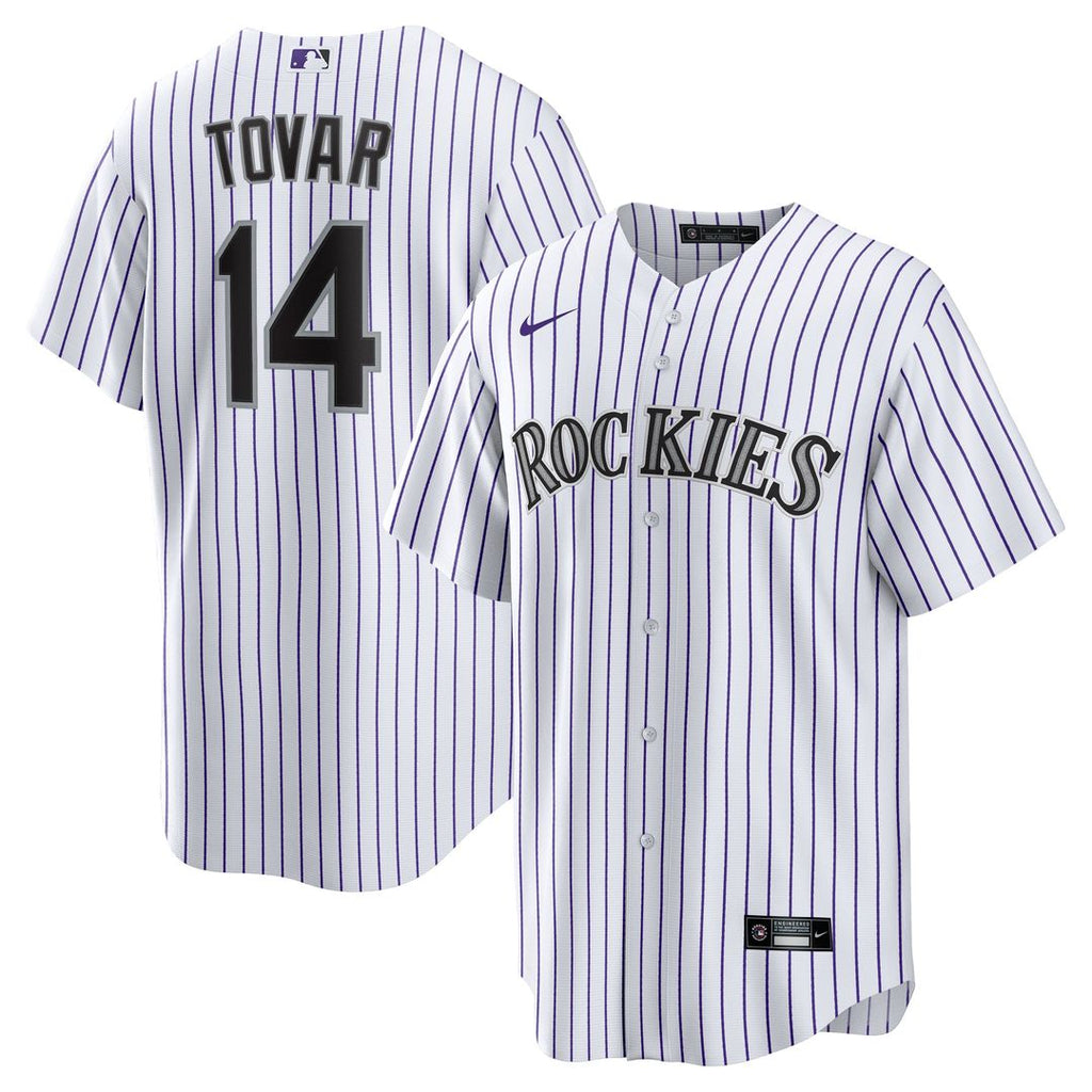 Ezequiel Tovar Colorado Rockies Nike Home Replica Jersey - White | MLB Fan Gear