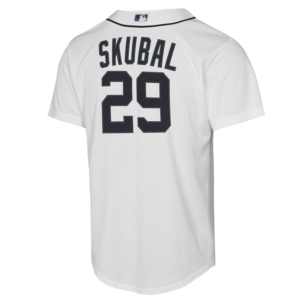 Tarik Skubal Detroit Tigers Nike Youth Home Replica Player Jersey - White | MLB Fan Gear