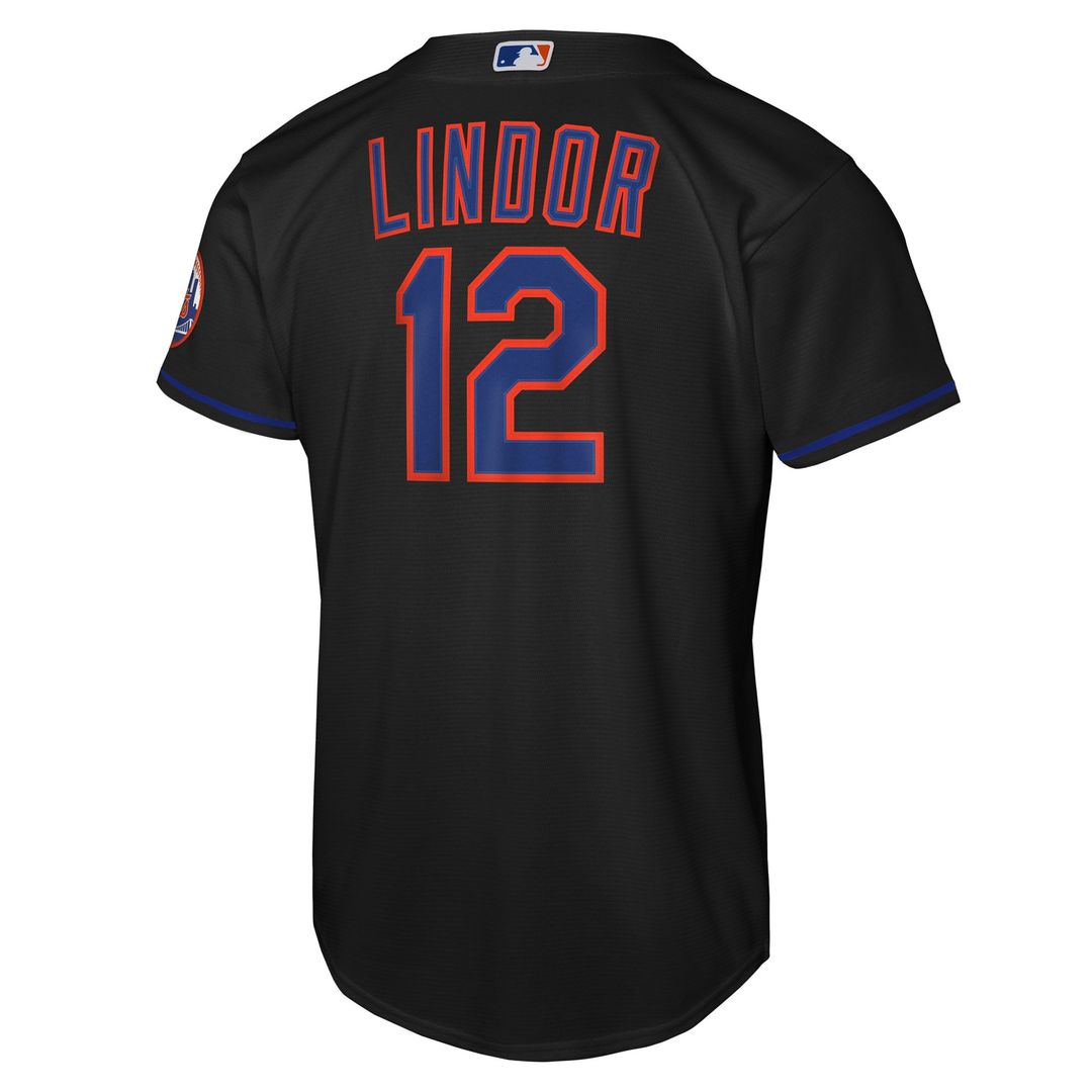 Francisco Lindor New York Mets Nike Youth Road Stadium Player Jersey - Gray | MLB Fan Gear