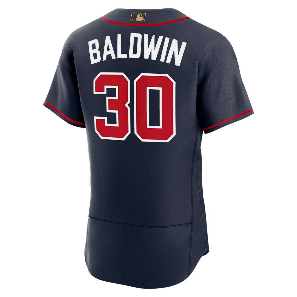 Drake Baldwin Atlanta Braves Nike MLB Awards Authentic Jersey - Red | Fan Gear