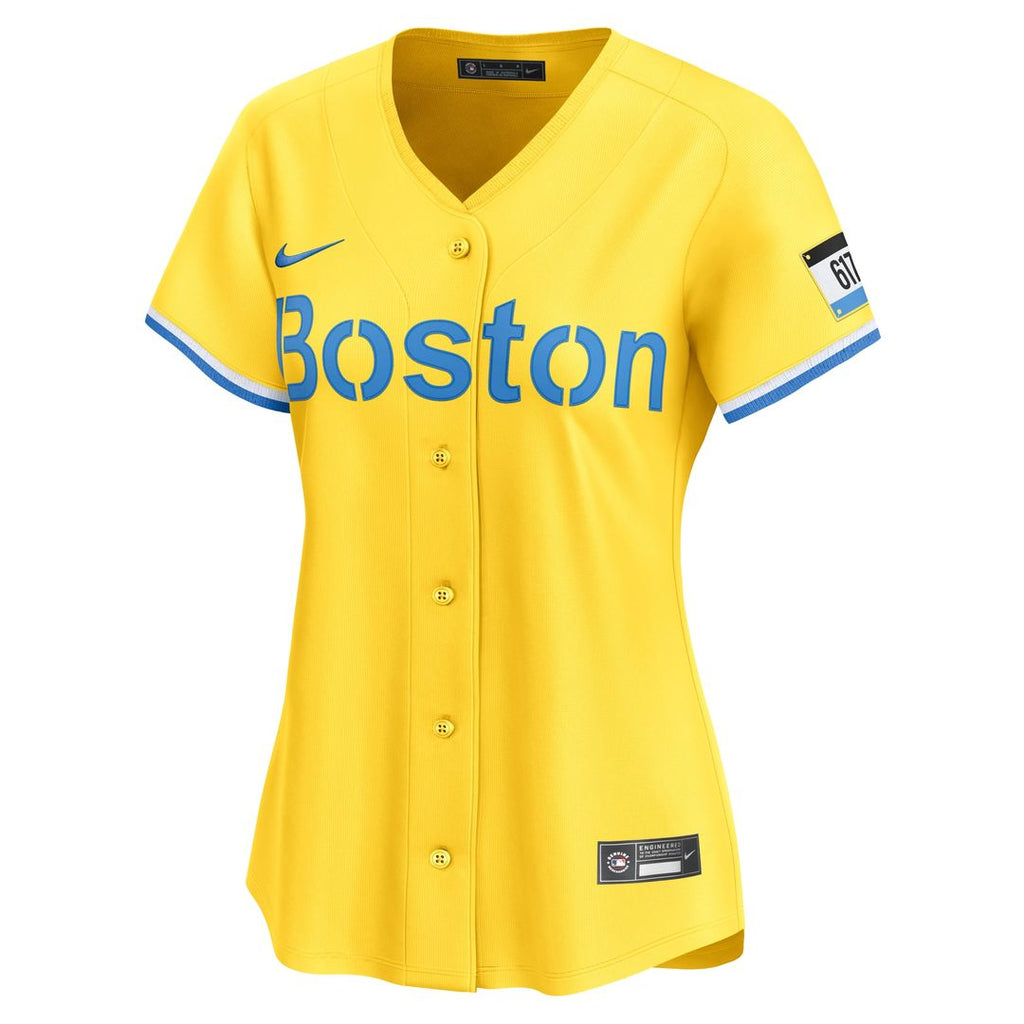 David Ortiz Boston Red Sox Nike Women's City Connect Limited Jersey - Gold | MLB Fan Gear