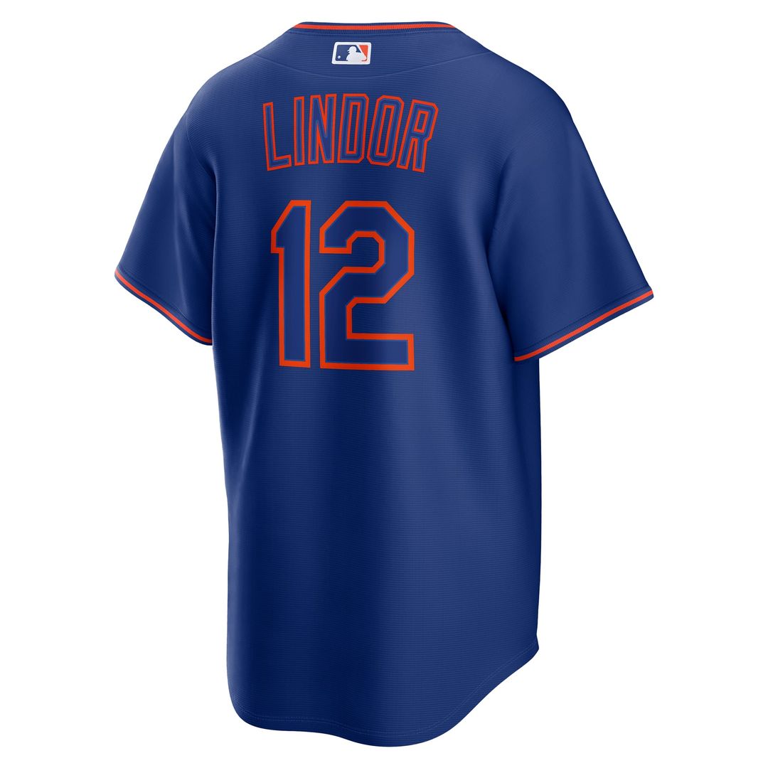 Francisco Lindor New York Mets Nike Alternate Replica Jersey - Royal | MLB Fan Gear