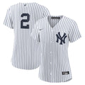Derek Jeter New York Yankees Nike Women's Home Replica Player Jersey - White/ Navy | MLB Fan Gear