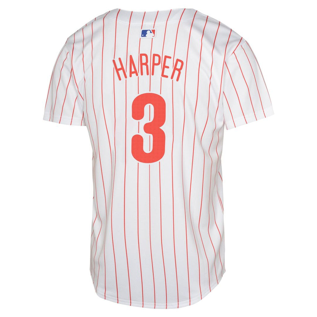Bryce Harper Philadelphia Phillies Youth Limited Player Jersey - White | Nike MLB Fan Gear