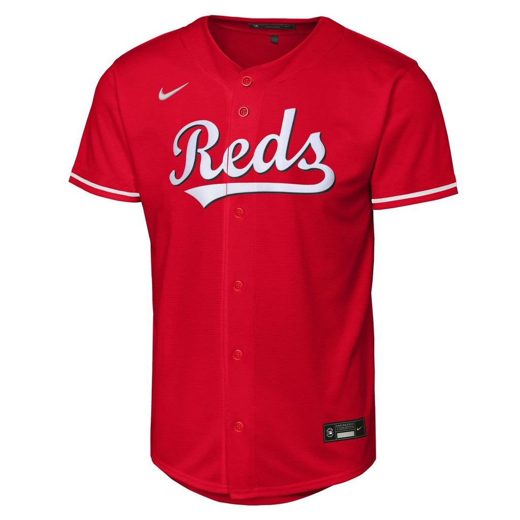 Cincinnati Reds Nike Youth Alternate Replica Jersey - Red | MLB Fan Gear
