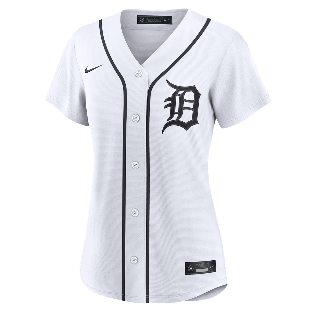 Parker Meadows Detroit Tigers Nike Women's Home Replica Jersey - White | MLB Fan Gear