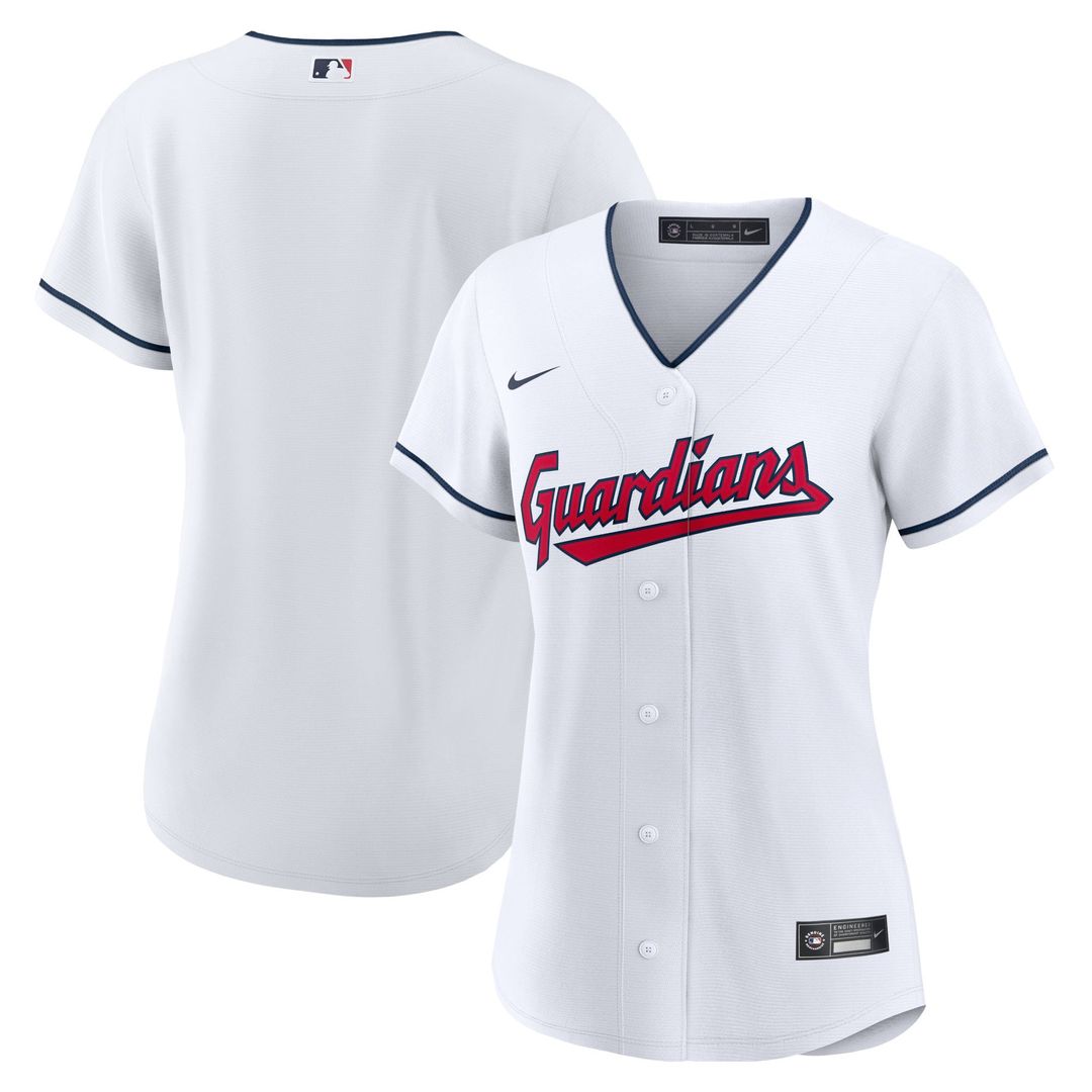 Cleveland Guardians Nike Women's Alternate Official Replica Jersey - Navy | MLB Fan Gear