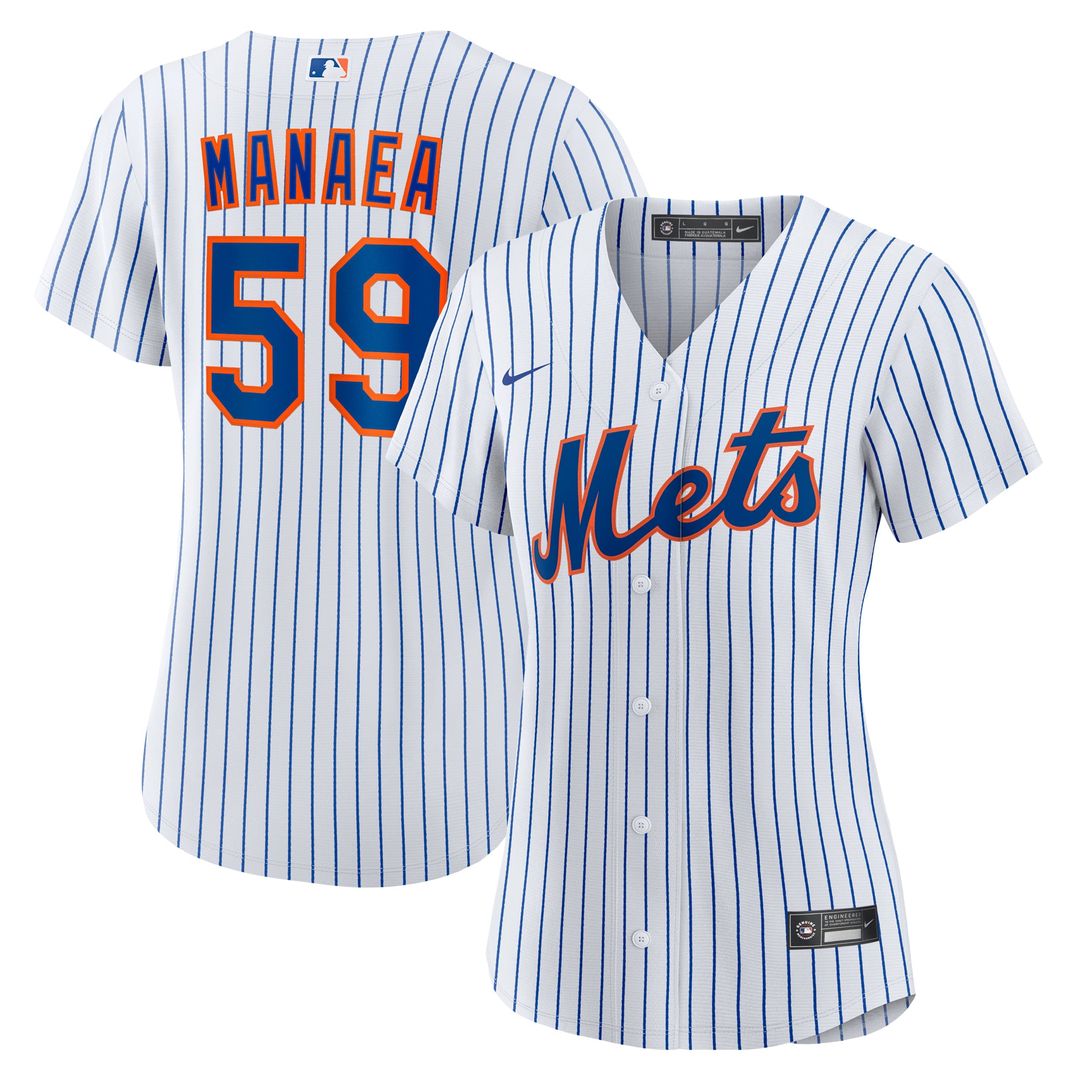 Sean Manaea New York Mets Nike Women's Home Replica Jersey - White | MLB Fan Gear