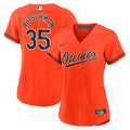 Adley Rutschman Baltimore Orioles Nike Women's Alternate Replica Player Jersey - Orange | MLB Fan Gear