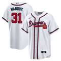 Greg Maddux Atlanta Braves Nike Home Retired Player Replica Jersey - White | MLB Fan Gear