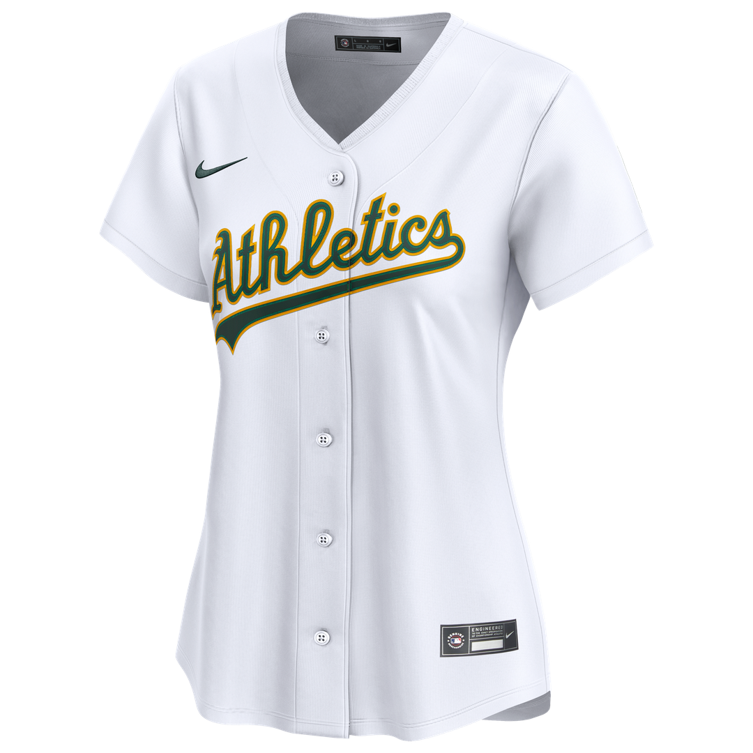 Athletics Nike Women's Home Replica Team Jersey - White | MLB Fan Gear