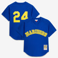 Ken Griffey Jr. Seattle Mariners Mitchell & Ness Authentic Batting Practice Jersey - Royal | MLB Fan Gear