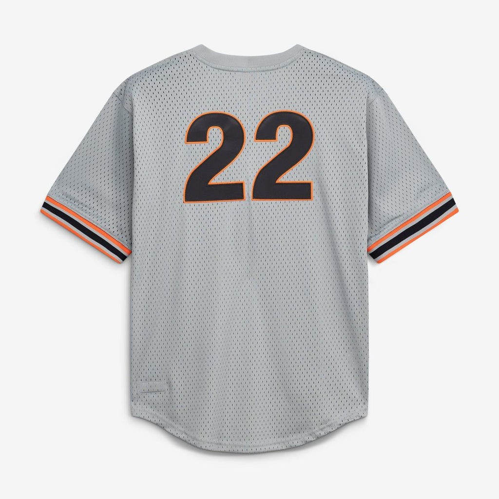 Will Clark San Francisco Giants Mitchell & Ness Authentic Batting Practice Jersey - Gray | MLB Fan Gear