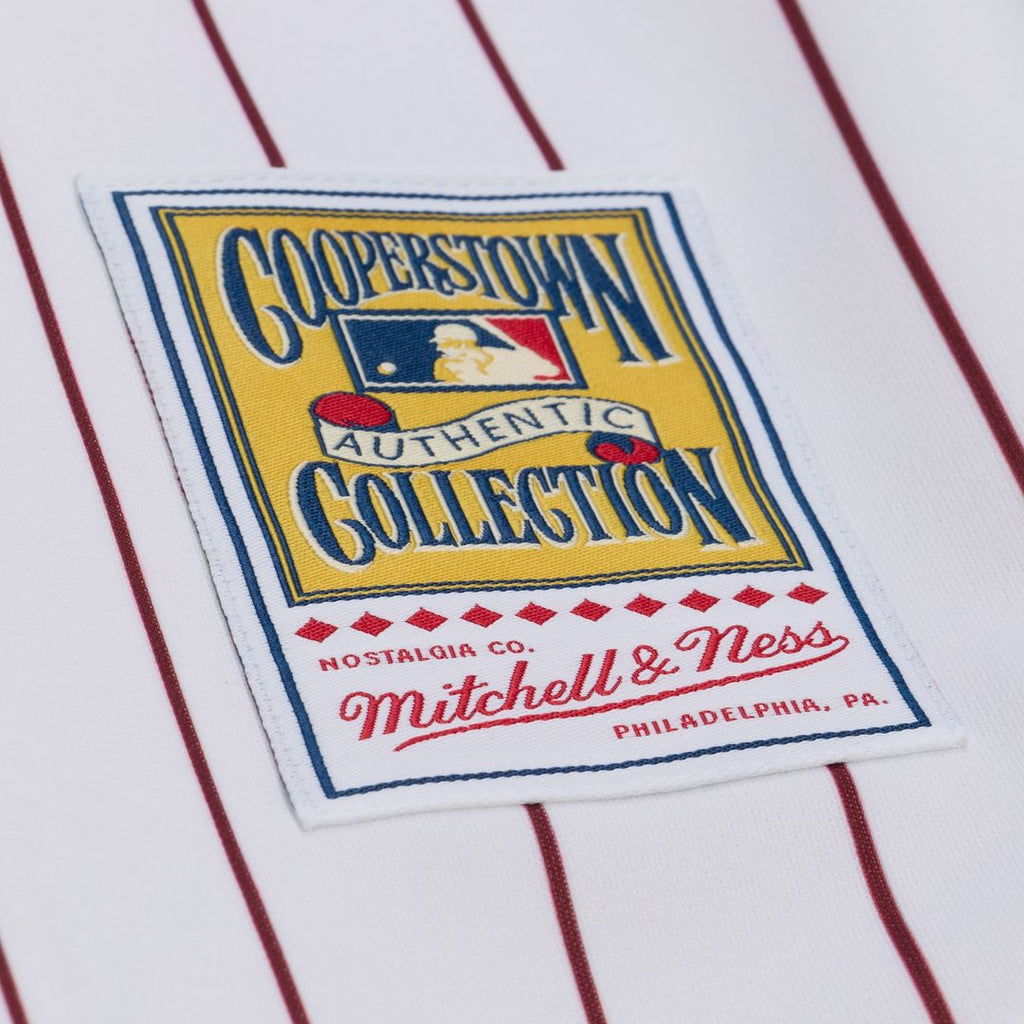 Chase Utley Philadelphia Phillies Mitchell & Ness 2003 Cooperstown Collection Authentic Jersey - White | MLB Fan Gear