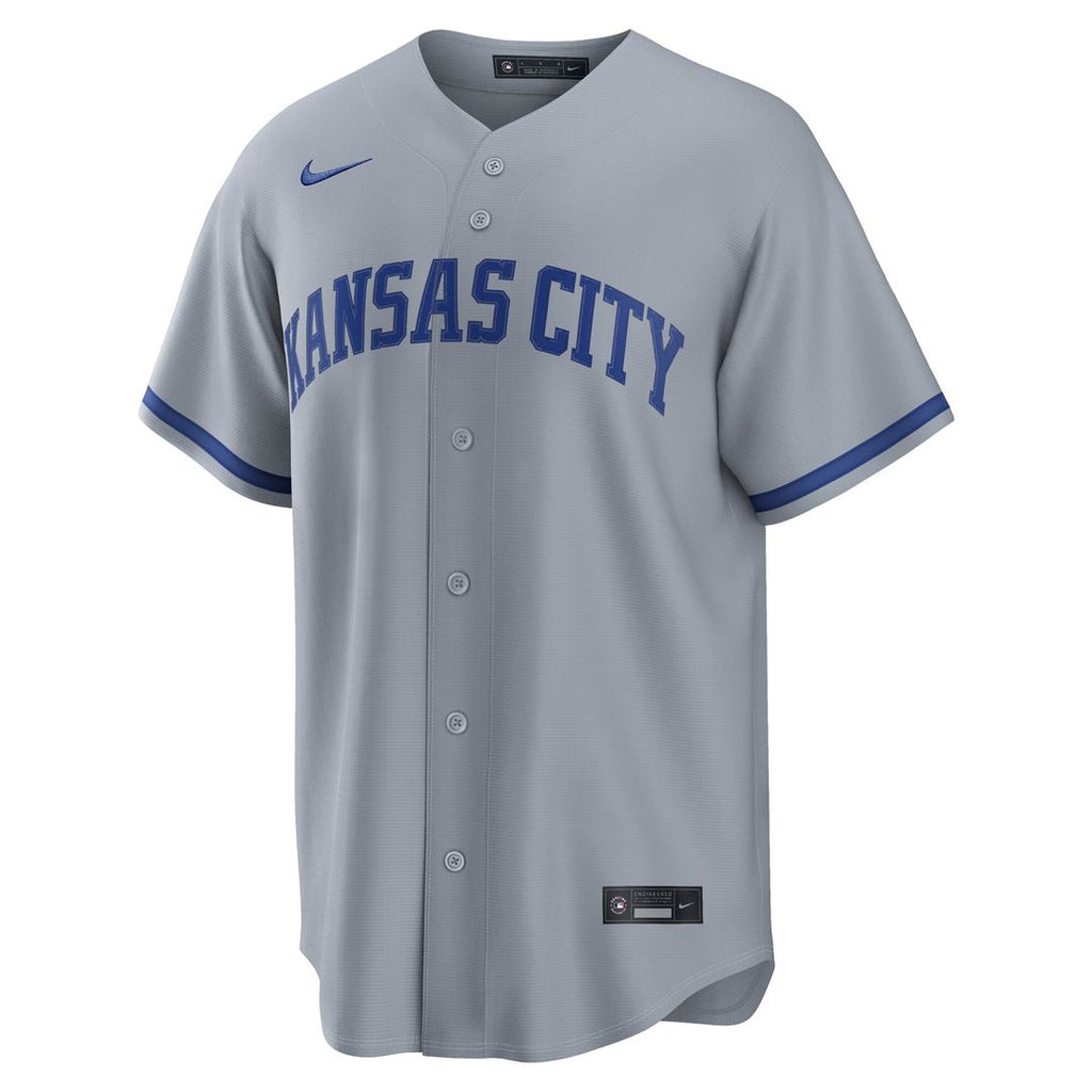 Bobby Witt Jr. Kansas City Royals Nike Road Replica Jersey - Gray | MLB Fan Gear