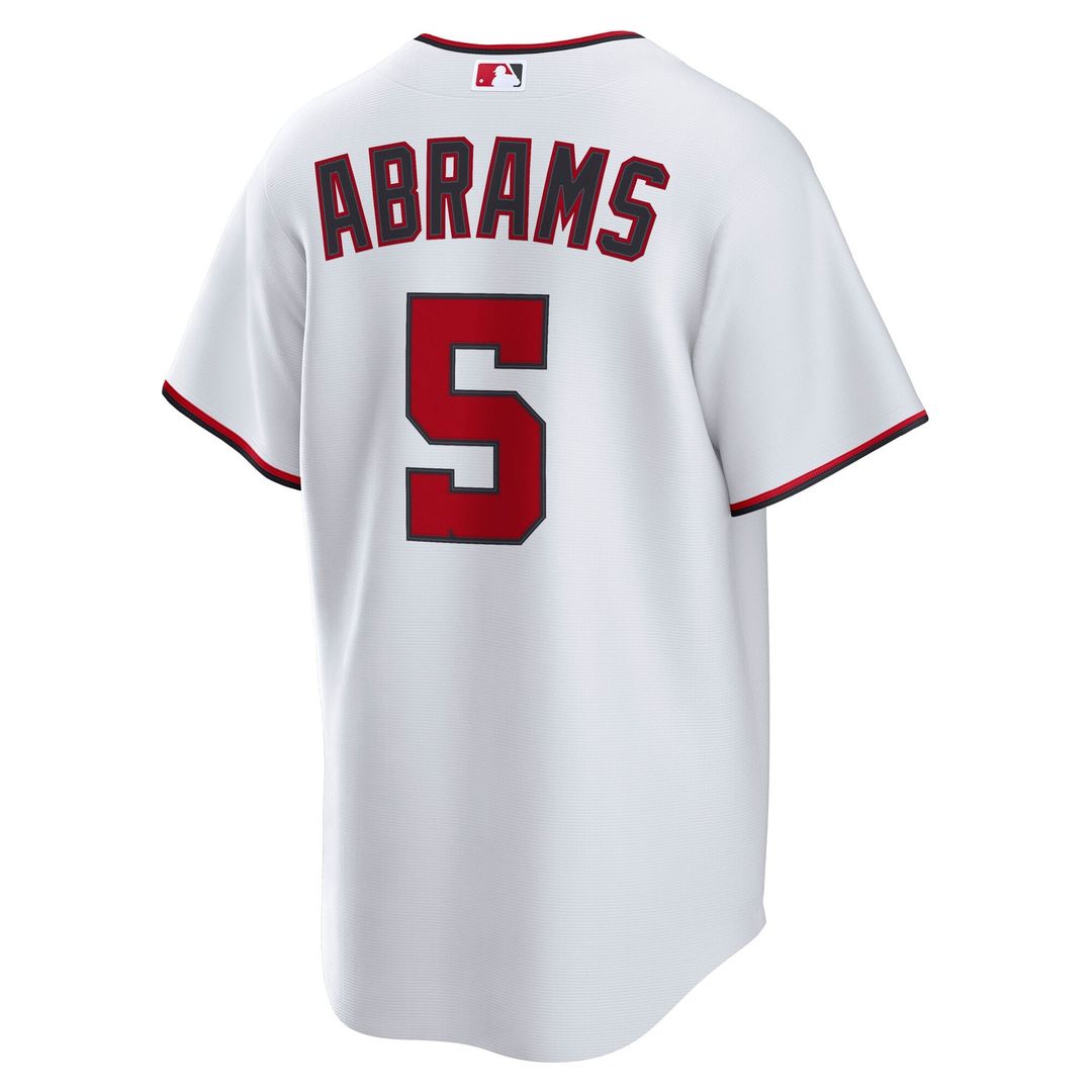 CJ Abrams Washington Nationals Nike Home Replica Jersey - White | MLB Fan Gear