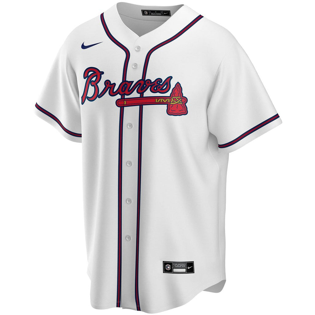 Atlanta Braves Nike Home Replica Custom Jersey - White | MLB Fan Gear