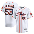 Cristian Javier Houston Astros Nike Home Limited Player Jersey - White | MLB Fan Gear