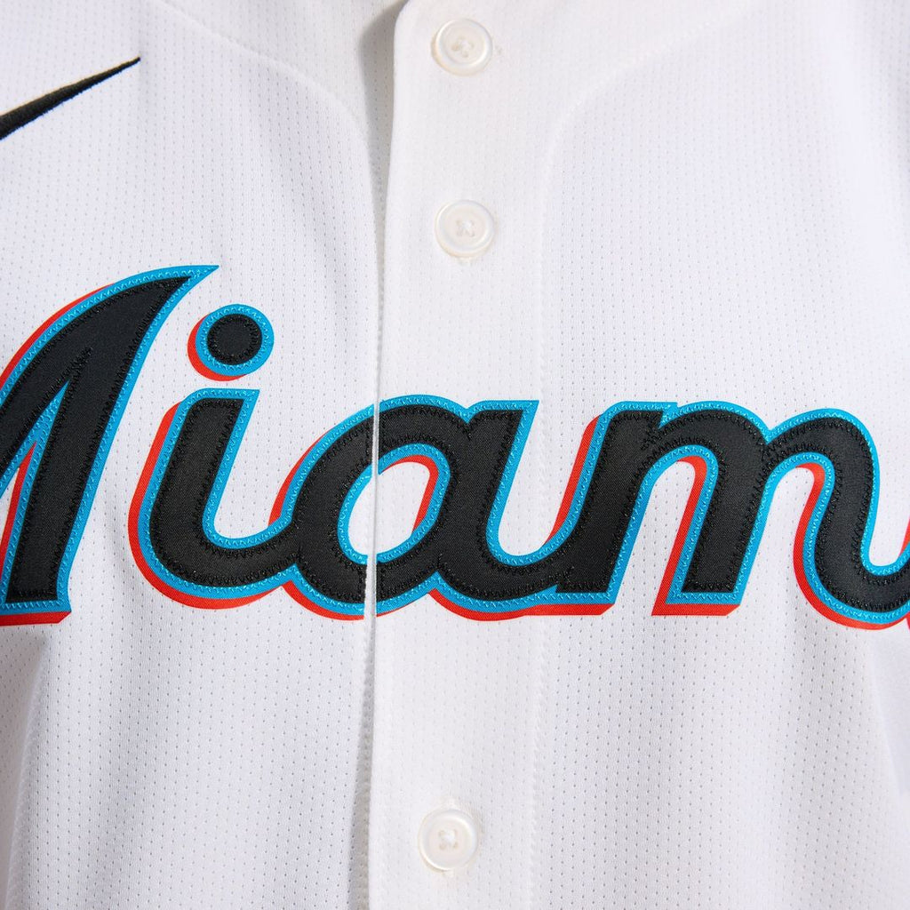 Miami Marlins Nike Home Limited Jersey - White | MLB Fan Gear