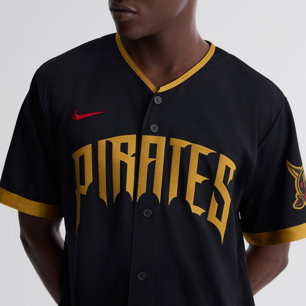 Oneil Cruz Pittsburgh Pirates Nike 2026 City Connect Stadium Jersey - Black | MLB Fan Gear