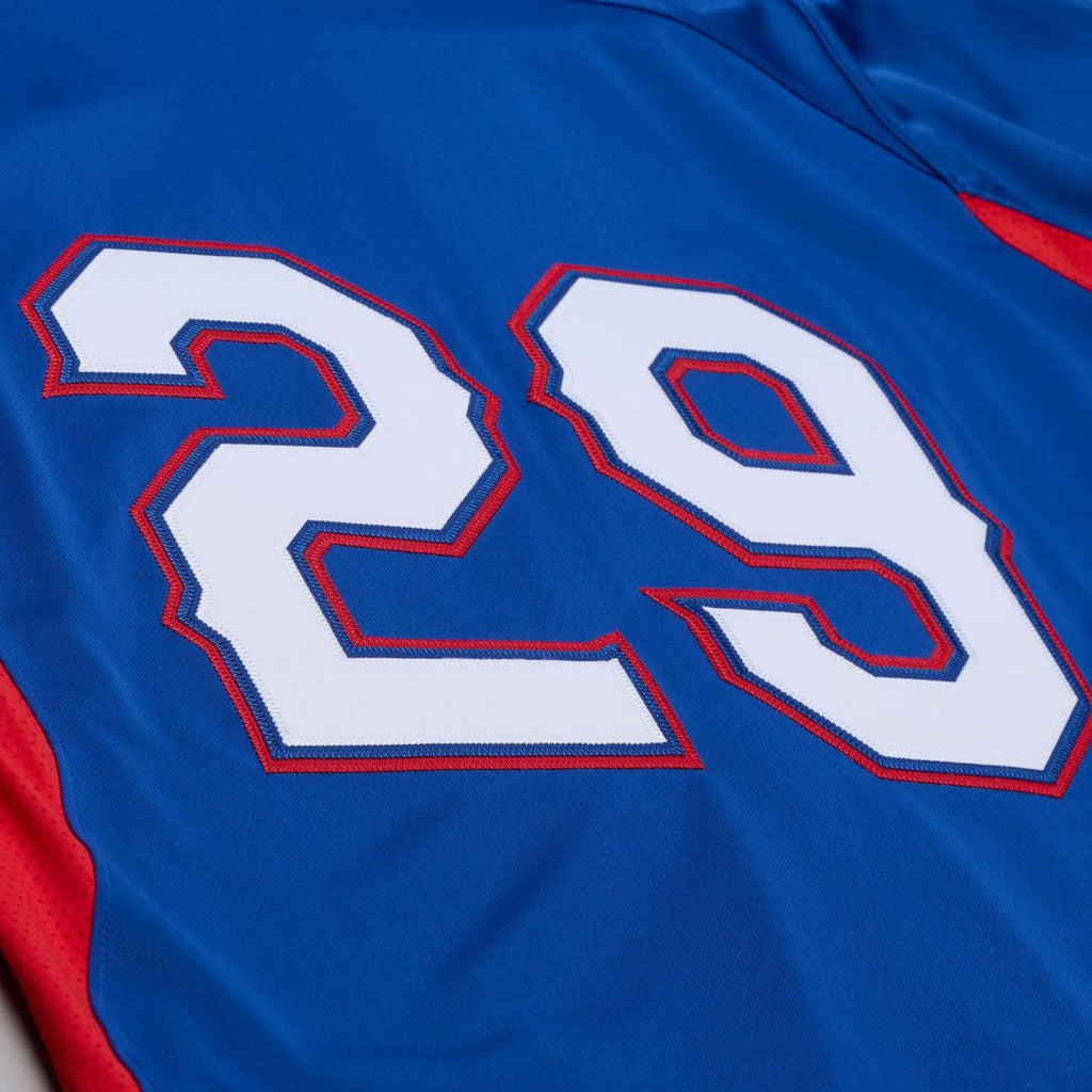 Adrian Beltre Texas Rangers Mitchell & Ness Cooperstown Mesh Batting Practice Button-Up Jersey - Royal | MLB Fan Gear
