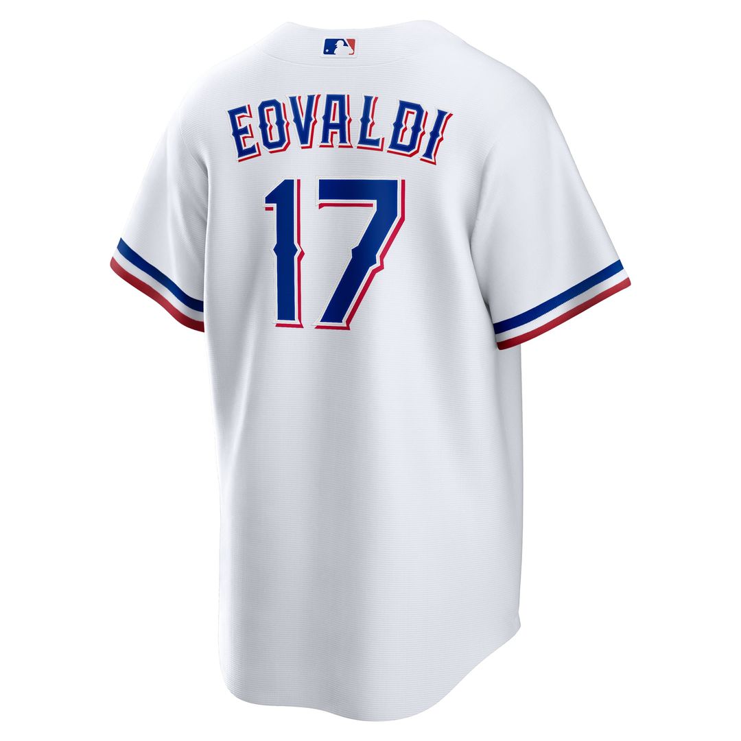 Nathan Eovaldi Texas Rangers Nike Home Replica Player Jersey - White | MLB Fan Gear