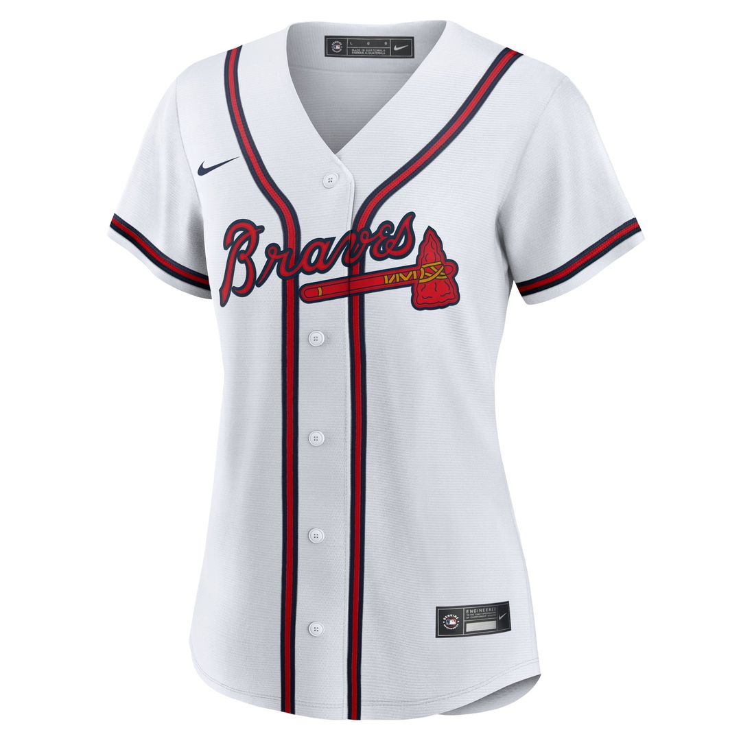 Austin Riley Atlanta Braves Nike Women's Home Replica Jersey - White | MLB Fan Gear