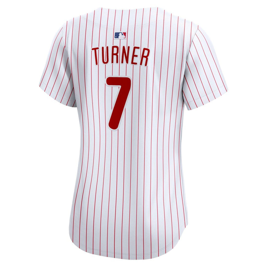 Trea Turner Philadelphia Phillies Nike Women's Home Limited Player Jersey - White | MLB Fan Gear