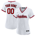 Cleveland Guardians Nike Women's Home Custom Replica 2.0 Jersey - White | MLB Fan Gear