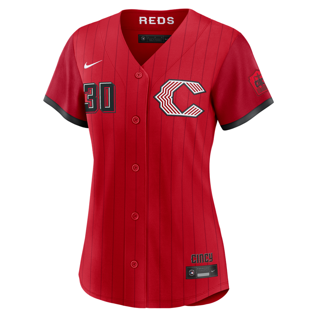 Ken Griffey Jr. Cincinnati Reds Nike Women's 2026 City Connect Stadium Jersey - Red | MLB Fan Gear