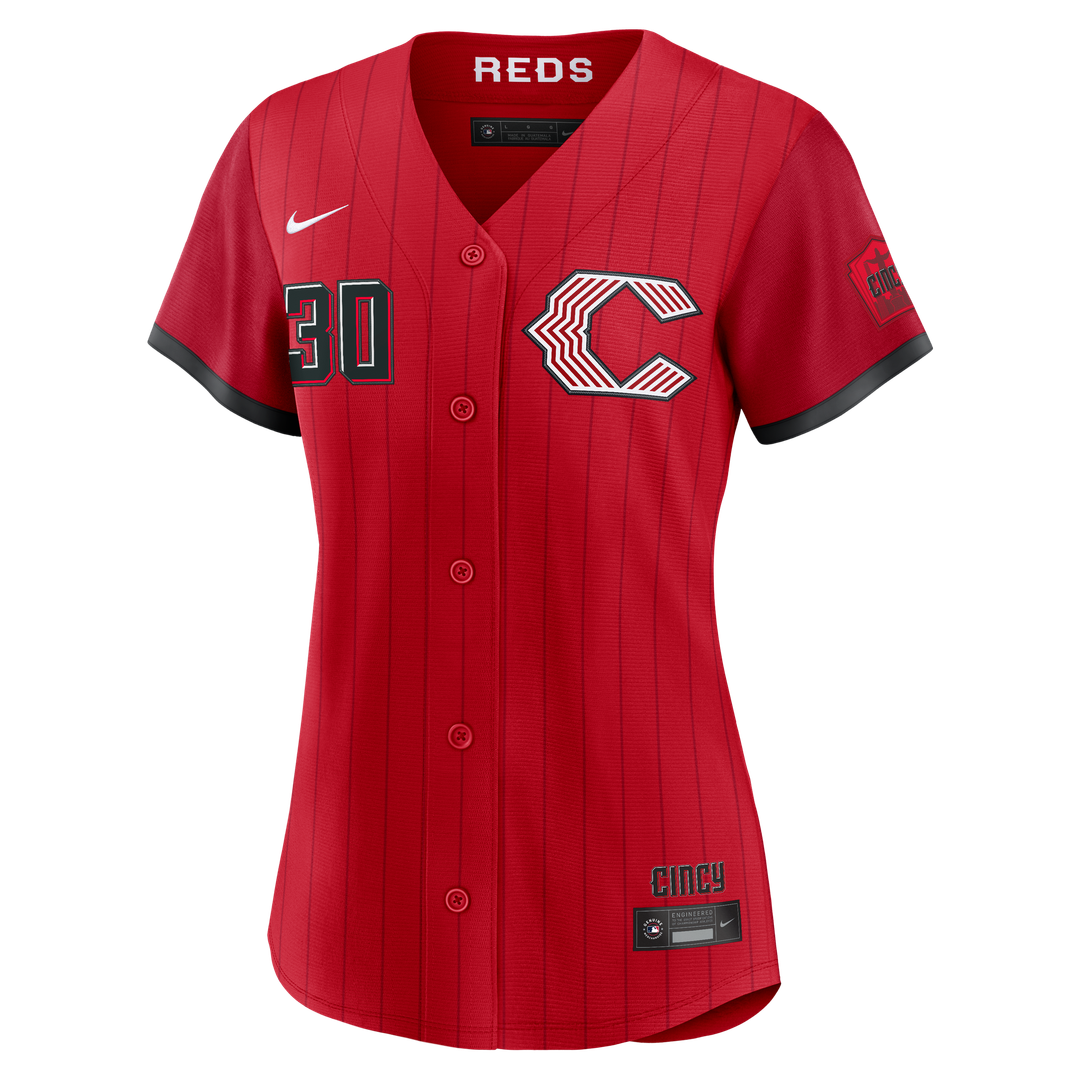 Ken Griffey Jr. Cincinnati Reds Nike Women's 2026 City Connect Stadium Jersey - Red | MLB Fan Gear