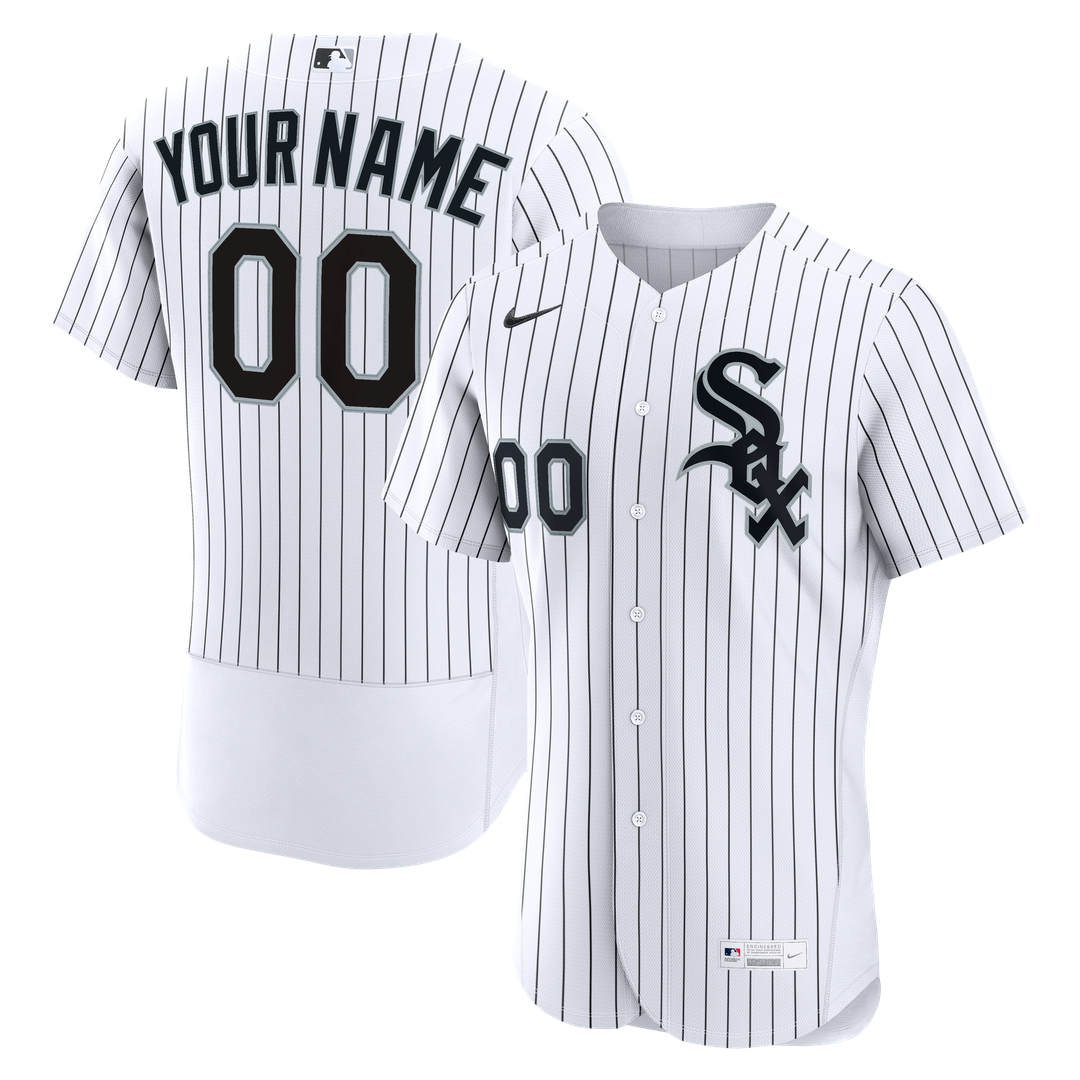 Chicago White Sox Nike Home Authentic Custom Jersey - White | MLB Fan Gear