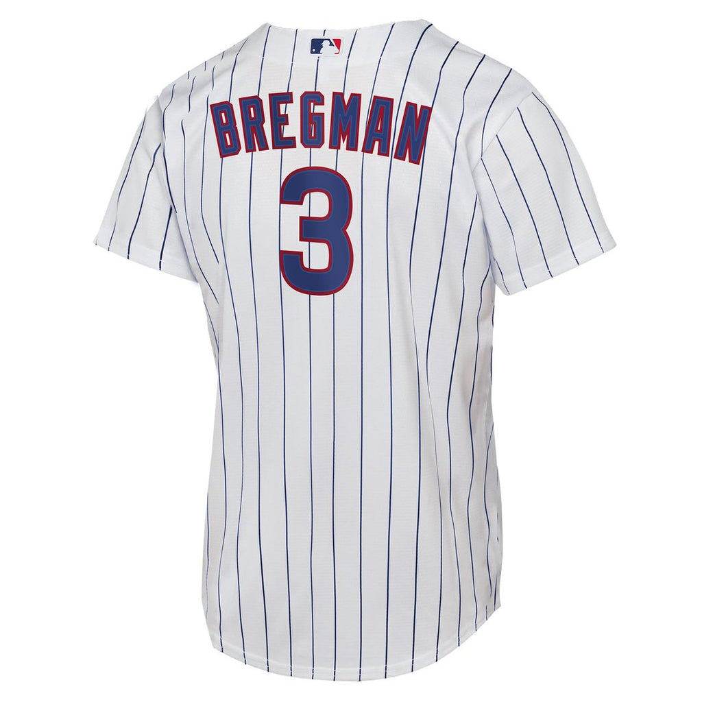 Alex Bregman Chicago Cubs Nike Youth Home Replica Jersey - White | MLB Fan Gear