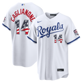Jac Caglianone Kansas City Royals Nike USA 250 Fourth of July Home Stadium Jersey - White | MLB Fan Gear