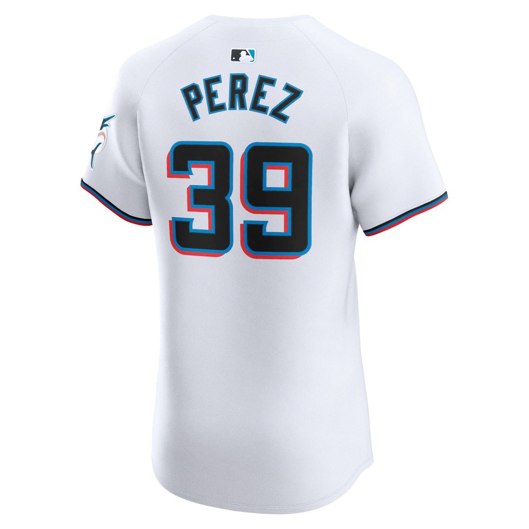 Eury Perez Miami Marlins Nike Home Elite Player Jersey - White | MLB Fan Gear