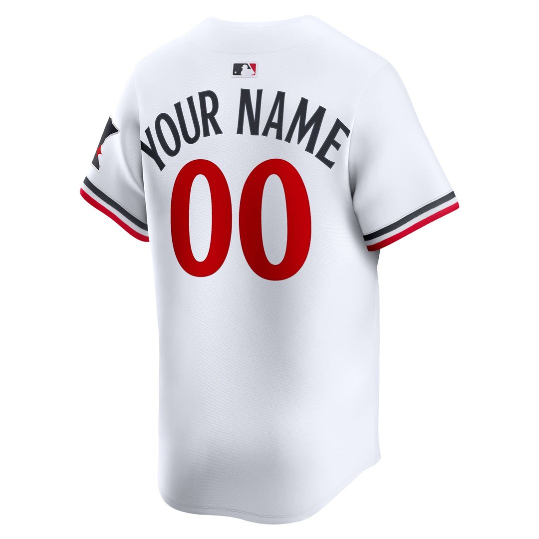Minnesota Twins Nike Home Limited Custom Jersey - White | MLB Fan Gear