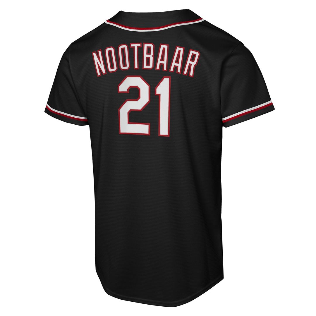 Lars Nootbaar St. Louis Cardinals Nike Youth Fashion Replica Player Jersey - Black | MLB Fan Gear