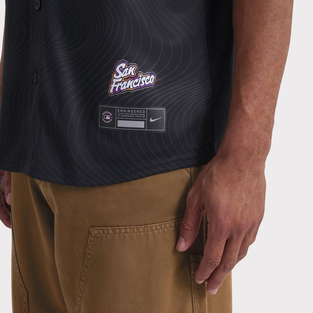 San Francisco Giants Nike 2025 City Connect Limited Jersey - Anthracite | MLB Fan Gear